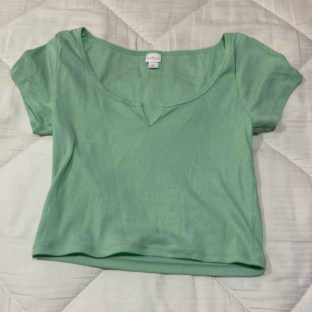 Light Green Colsie short